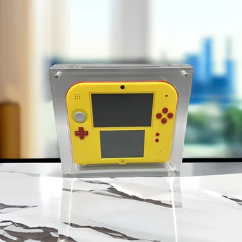 Акрилна защитна кутия за конзолата Nintendo 2DS, Прозрачни кутии за събиране, прозрачна витрина