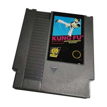 Игри касета Кунг-Фу със 72 на контакти за 8-битови игрови конзоли NES NTSC и PAl