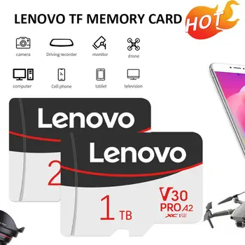 Lenovo Micro Card 2 TB 1 TB 2048 GB, 1024 GB, 512 GB Бързо Карта с памет SD TF Адаптер За Видеокартата Nintendo Switch Memoria Micro Нова