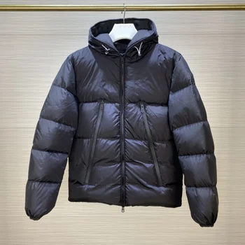 зимни мъжки и дамски ежедневни яке Y2K с качулка, пълен контрол на достъпа, маркова пылезащитная чанта, топло палто