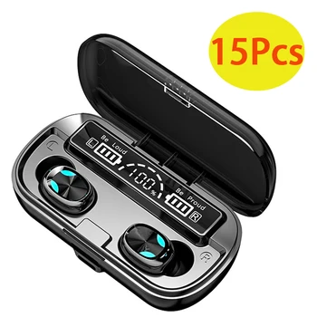 15ШТ X8 Безжични Слушалки с Дълъг живот на Допир ABS С Активно Шумопотискане Bluetooth-съвместими Слушалки 5.1 за Музика