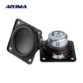 AIYIMA 2 елемента, 2-инчов портативен говорител на пълен набор от 52 мм 4 Ω 20 W, Hi-Fi стерео високоговорител САМ Bluetooth високоговорител домашни усилватели