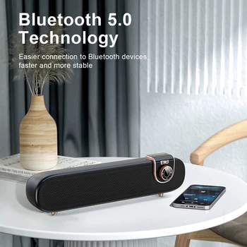 Ретро Безжична слушалка Bluetooth, двухголосный Високоговорителя, събуфър, Hi-Fi Качество на звука, Стабилна панел на телевизора, на компютъра, поддръжка AUX аудио