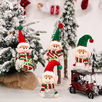 Висулка във формата на Коледно 2023, Коледна украса за дърво, един Елф, Джудже, Коледни Висящи бижута, Подарък за Нова Година