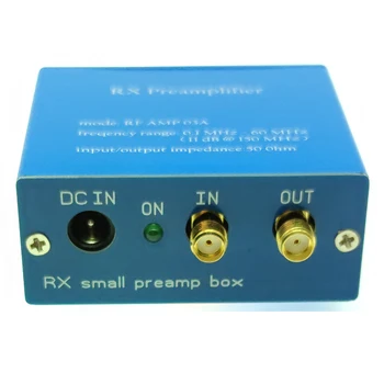 Средневолновый къси вълни усилвател на високочестотен сигнал предусилвател с NPN-транзистором DC11-14V 200MA с високо IP ниво и ниско ниво на шум за RX антена