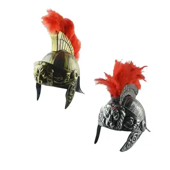 Гръцки Коринтски шлем Пластмасов Средновековна Спартанская шапка за домашно филм за възрастни