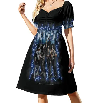 Рокля KISS (наелектризиращ дизайн), дамски дълги рокли, елегантни дамски рокли, разпродажба