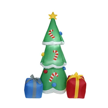 Led Надуваем Коледно украшение на Дядо Коледа, Коледни украси на открито за дома Навидад 2023, декорация за Коледната партита