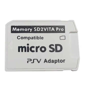 SD2VITA Версия 6.0 Адаптер за карта с памет за PS Vita системата Henkaku 3.65 Притежателя digital карта памет с микрозащитой, игрови аксесоари