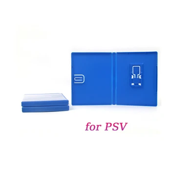 Замяна за Psvita PS Vita PSV 1000 2000 Калъф за съхранение слот за карти скоростна Син притежателя патрон Кутия за съхранение на черупката