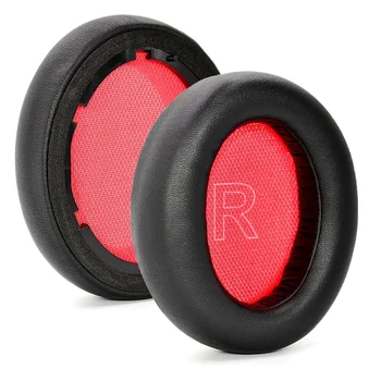 Замяна възглавница за уши Пенопластовый калъф Амбушюры Мека възглавница за цял живот Q10/Q10 Bluetooth Слушалки (червен)